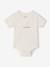 Pack of 5 newborn bodysuit tractor organic cotton tomato red 