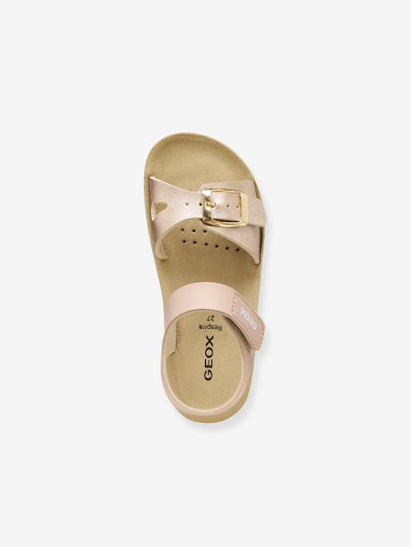 Costarei Girl Sandals by GEOX® for Children gold+pale pink 
