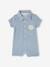 Baby Towelling Playsuit sky blue 
