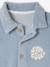 Baby Towelling Playsuit sky blue 