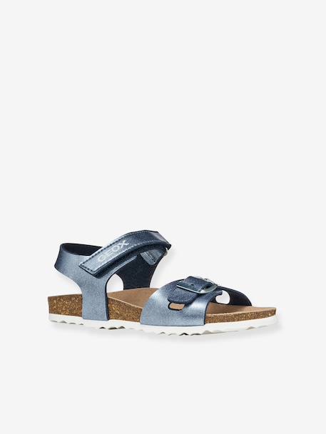 Adriel Girl C Sandals by GEOX® for Children blue+pale pink+rose 