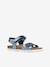 Adriel Girl C Sandals by GEOX® for Children blue+pale pink+rose 