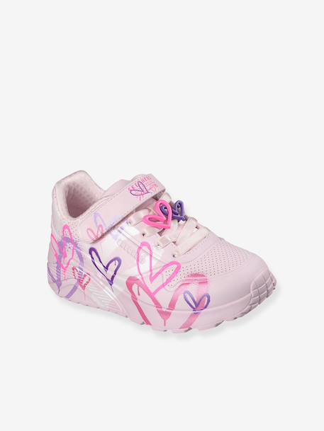 Uno Lite Heart Status trainers light pink 