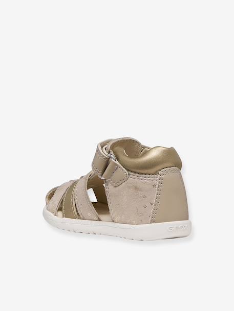 Boys' first steps sandals gold 