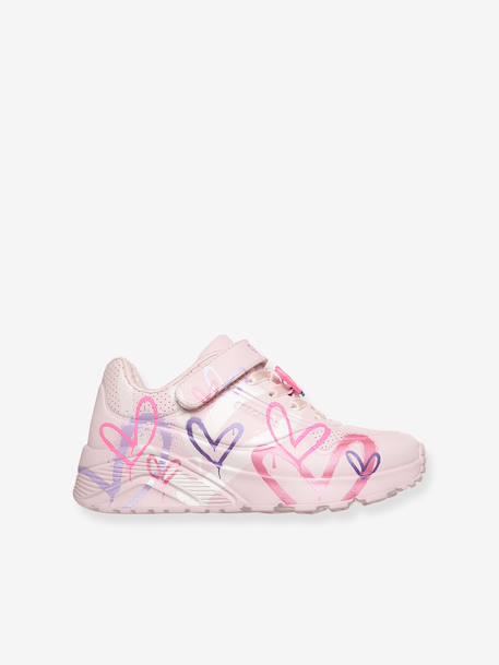 Uno Lite Heart Status trainers light pink 