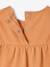 Embroidered short-sleeved T-shirt for baby girls old rose 