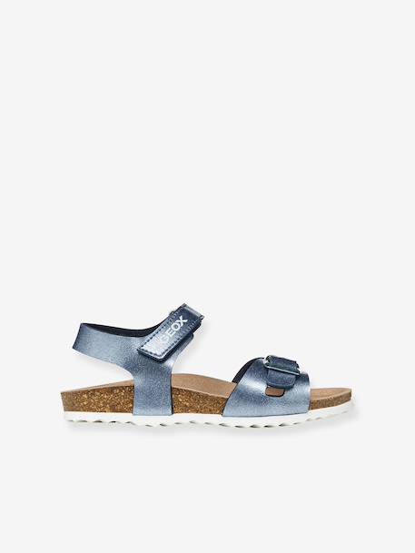 Adriel Girl C Sandals by GEOX® for Children blue+pale pink+rose 