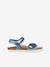 Adriel Girl C Sandals by GEOX® for Children blue+pale pink+rose 