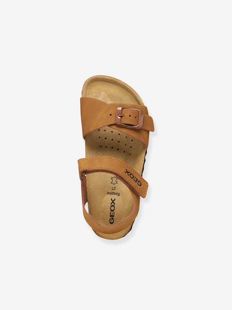 Sandals for Boys, Ghita B.B by GEOX® blue+BLUE DARK SOLID+brown 