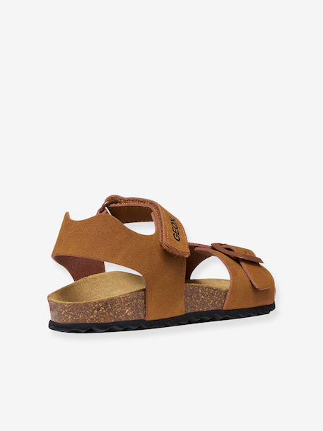 Sandals for Boys, Ghita B.B by GEOX® blue+BLUE DARK SOLID+brown 