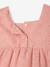 Set for baby girl with English embroidery rose 