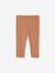 Baby Girls' Pack of 2 Long Leggings Blue+pecan nut 
