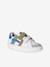 Hook-&-Loop Leather Trainers ecru+set blue+set white 