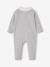 Sleepsuit in organic cotton marl grey 