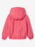 Sherpa-Lined Hooded Windcheater for Girls navy blue+rose 
