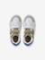 Hook-&-Loop Leather Trainers ecru+set blue+set white 
