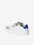 Hook-&-Loop Leather Trainers ecru+set blue+set white 