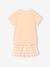 Pack of 2 girls' cotton pyjama shorts pale yellow 