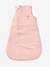Summer Baby Sleeping Bag in Organic Cotton* Gauze, No Lining coral+grey blue+vanilla 