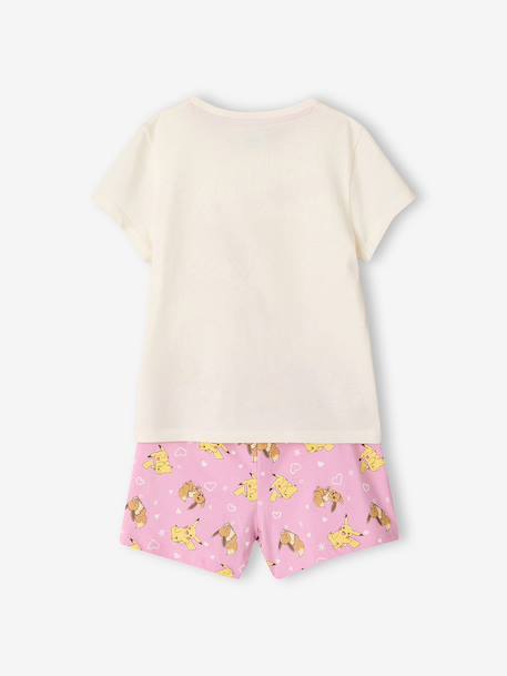 Girls' Pokémon pyjama short set mauve 