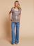 Sequin nursing clothes t-shirt multicoloured 
