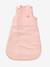 Summer Baby Sleeping Bag in Organic Cotton* Gauze, No Lining coral+grey blue+vanilla 