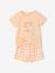 Pack of 2 girls' cotton pyjama shorts pale yellow 