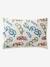 Duvet Cover & Pillowcase Set with Recycled Cotton, BASKETBALL ecru 