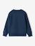 Boys’ Brushed Fleece Sweatshirt night blue+olive 
