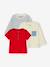 Pack of 3 baby t-shirts red 