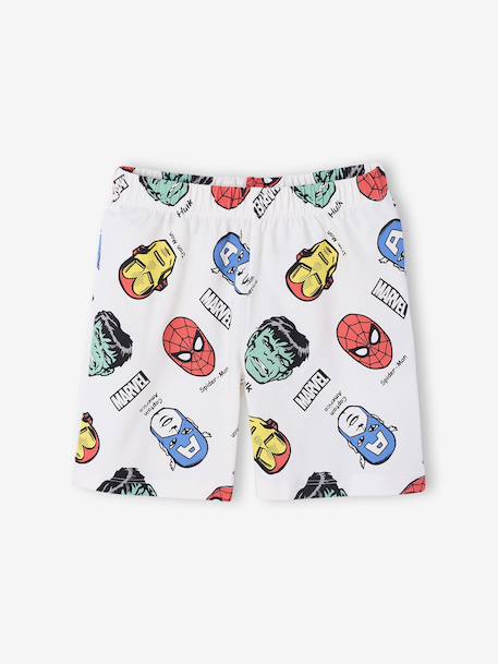 Boys' AVENGERS pyjamas shorts ecru 