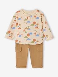 -Set of T-shirt and trousers for baby boys 