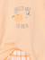 Pack of 2 girls' cotton pyjama shorts pale yellow 