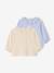 Pack of 2 long-sleeved t-shirts with ruffles ecru 