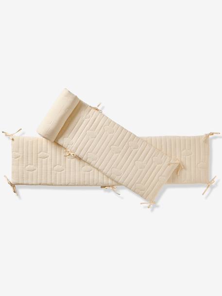 Cot bumper/bumper IN THE CLOUDS ecru 