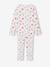 Pack of 2 girls' long-sleeved pyjamas ecru 