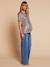 Sequin nursing clothes t-shirt multicoloured 