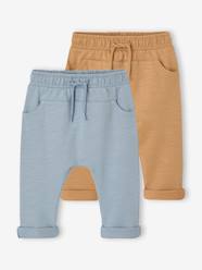 Pack of 2 Fleece Trousers for Babies, Basics