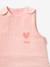Summer Baby Sleeping Bag in Organic Cotton* Gauze, No Lining coral+grey blue+vanilla 