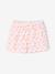 Pack of 2 girls' cotton pyjama shorts pale yellow 