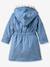 Shark Bathrobe with Recycled Cotton, for Children blue 
