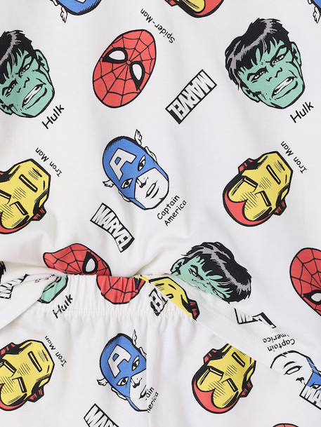 Boys' AVENGERS pyjamas shorts ecru 