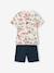 Boys' HOT WHEELS pyjama shorts ecru 