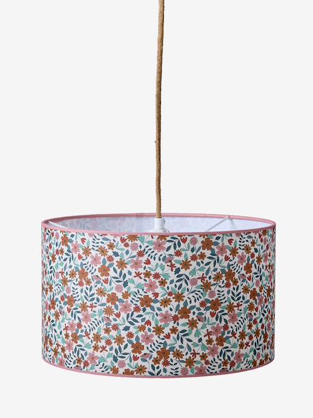 Pendant lampshade RÉTRO FLOWER cinnamon 
