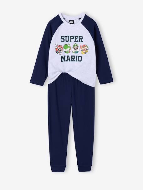 Child's Super Mario pyjamas navy blue 