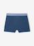 Pack of 2 boys' boxers with digger print ocean blue 
