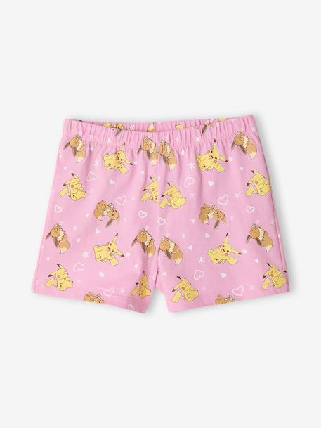 Girls' Pokémon pyjama short set mauve 