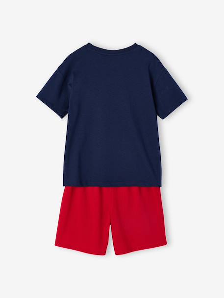 Boys' SPIDERMAN New York City pyjama shorts red 