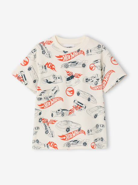 Boys' HOT WHEELS pyjama shorts ecru 