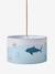 Sea animals lampshade printed blue 